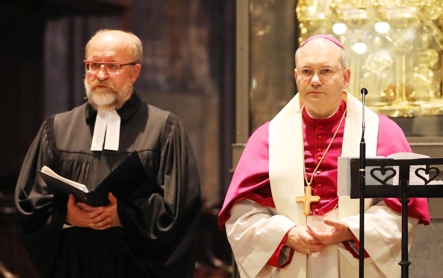Hans-Peter Bruckhoff, Bischof Dr. Helmut Dieser (c) Bistum Aachen - Andreas Steindl