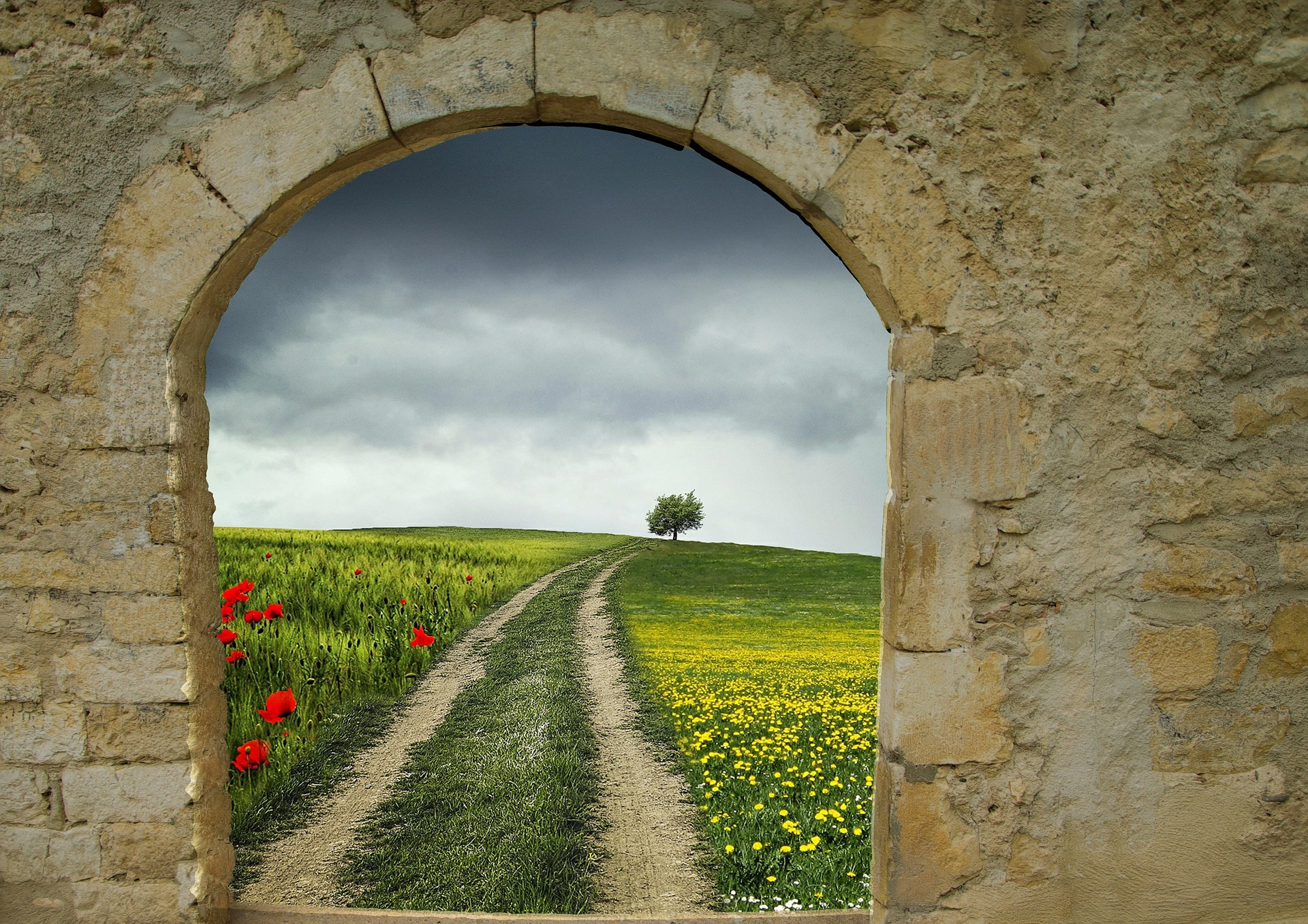 Tor zum Feld (c) Bild von Oberholster Venita auf Pixabay