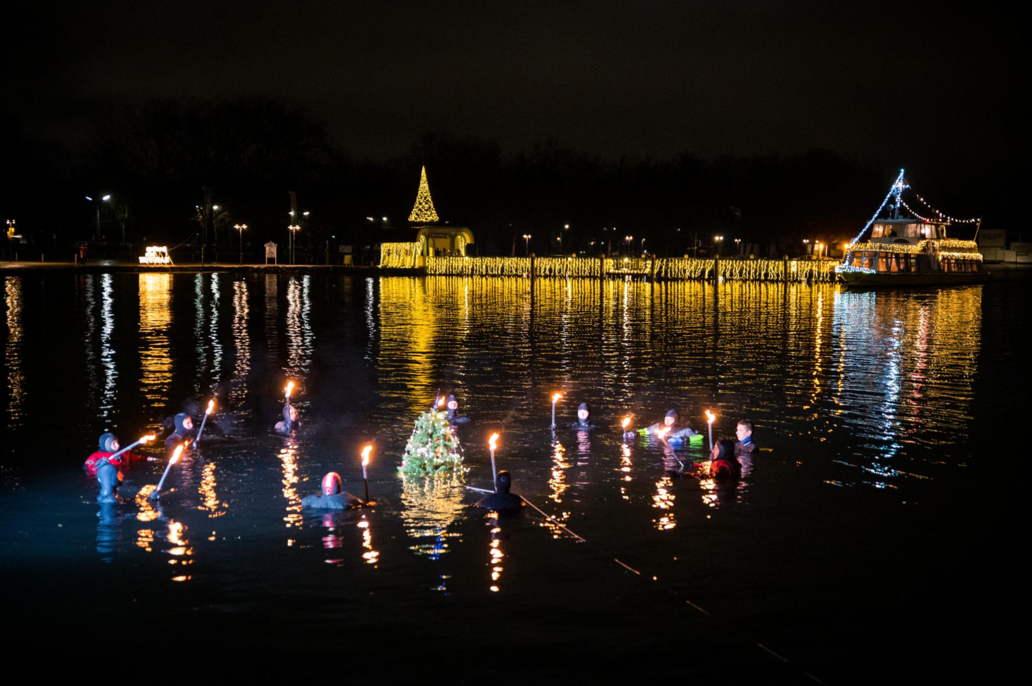 Christbaum versenken