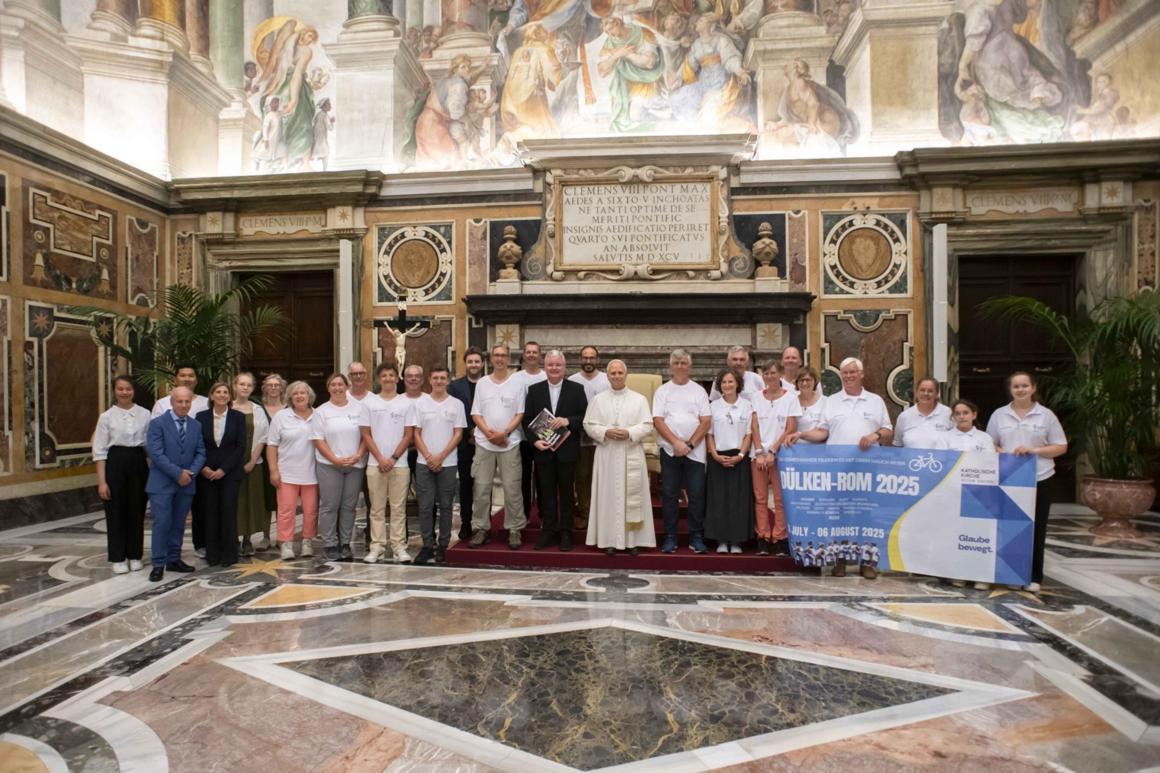 Audienz bei Papst Leo XIV