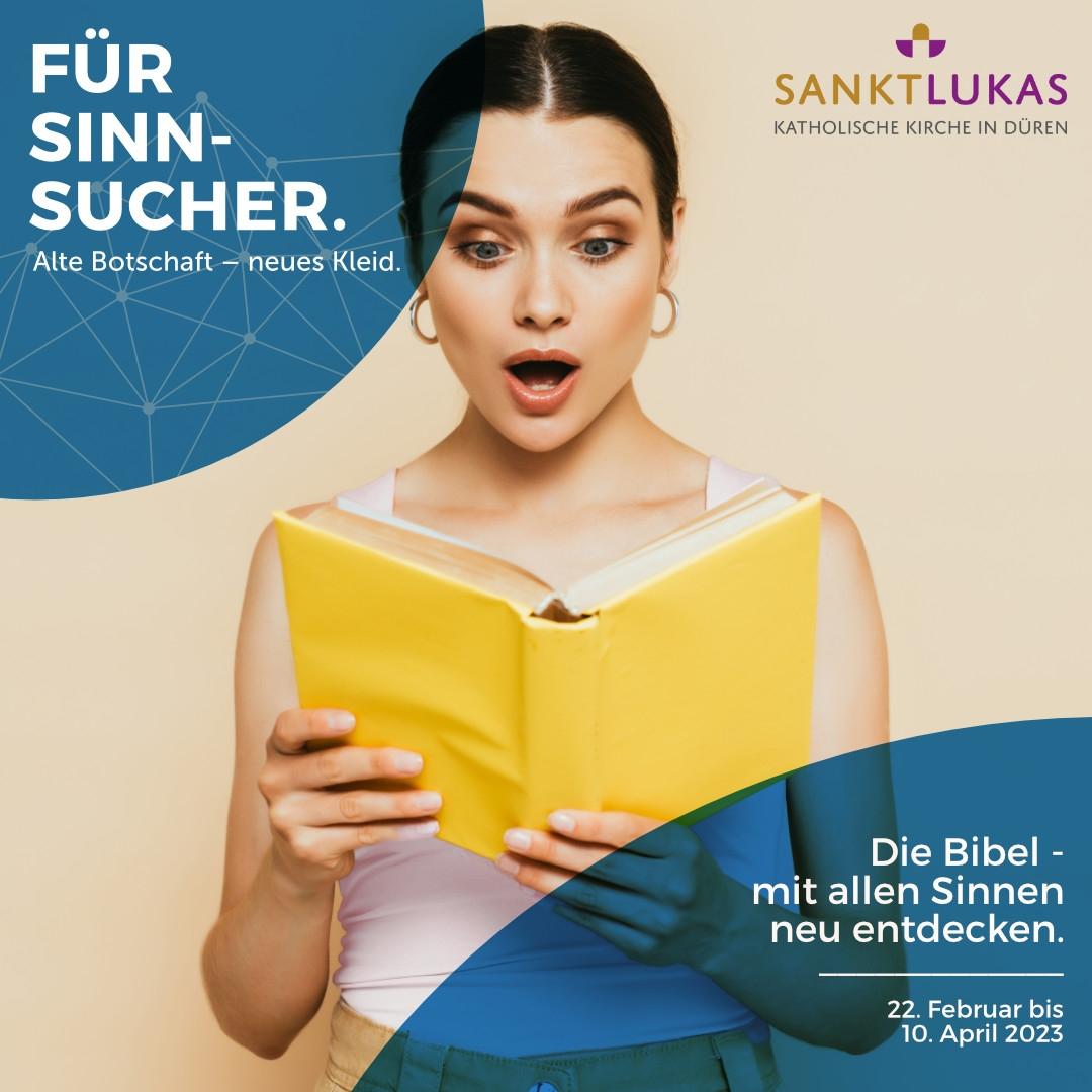 Alte Botschaft – neues Kleid. Die Bibel mit allen Sinnen neu entdecken (c) Bistum Aachen