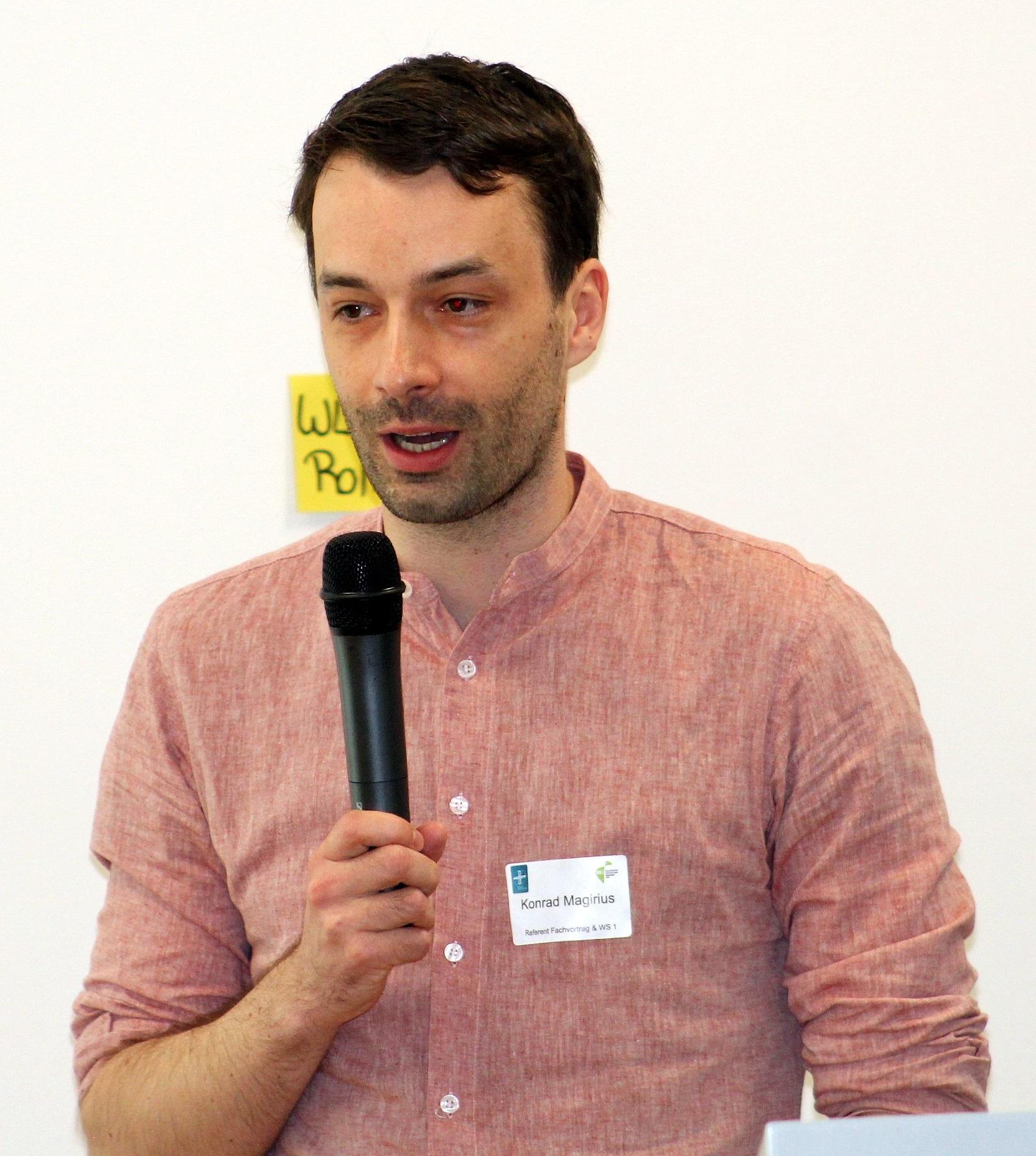 Konrad Magirius ist Bundesreferent für politische Bildung im Christlichen Jugenddorfwerk Deutschlands (c) Jari Wieschmann