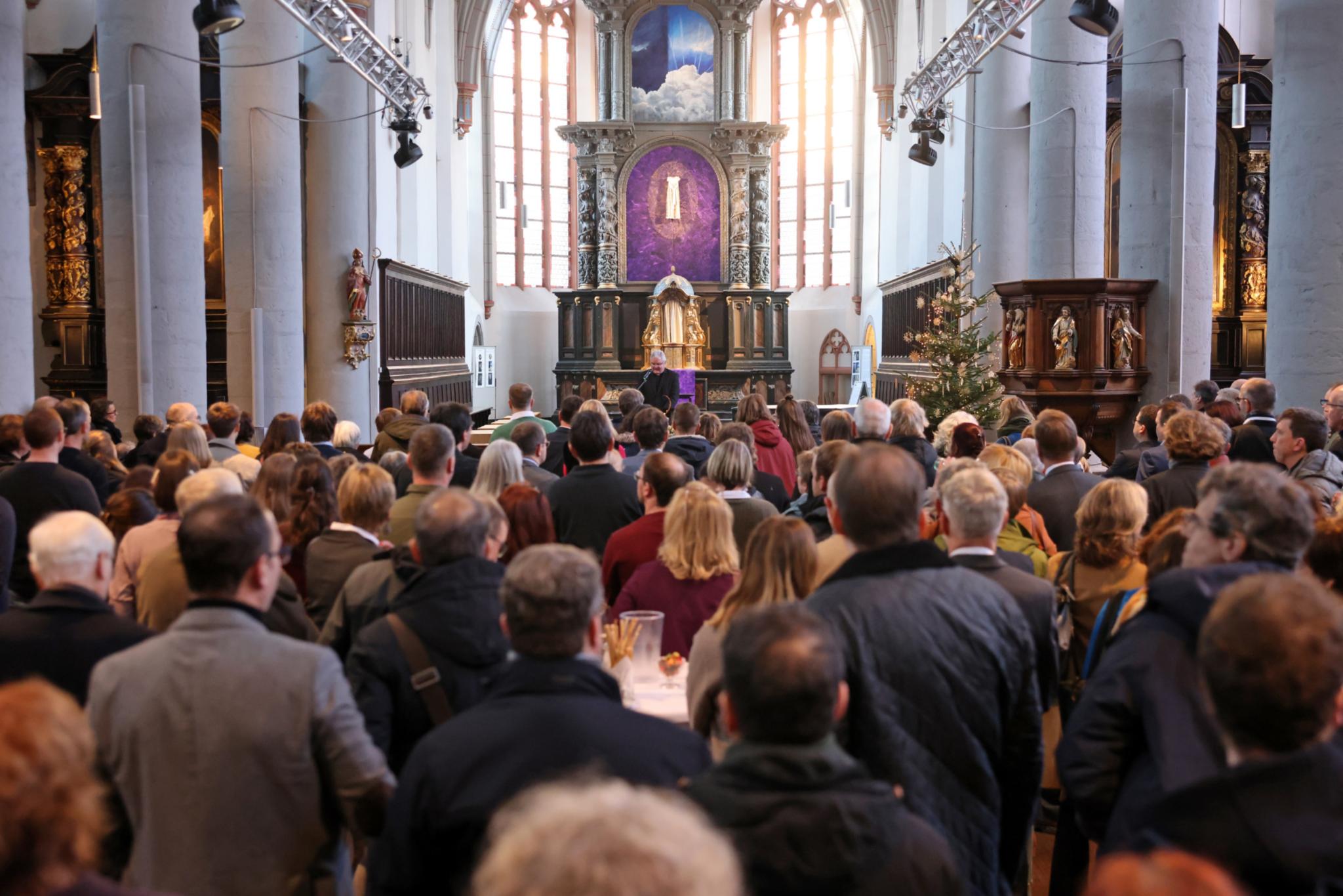 Neujahrsempfang in der Citykirche St. Nikolaus in Aachen