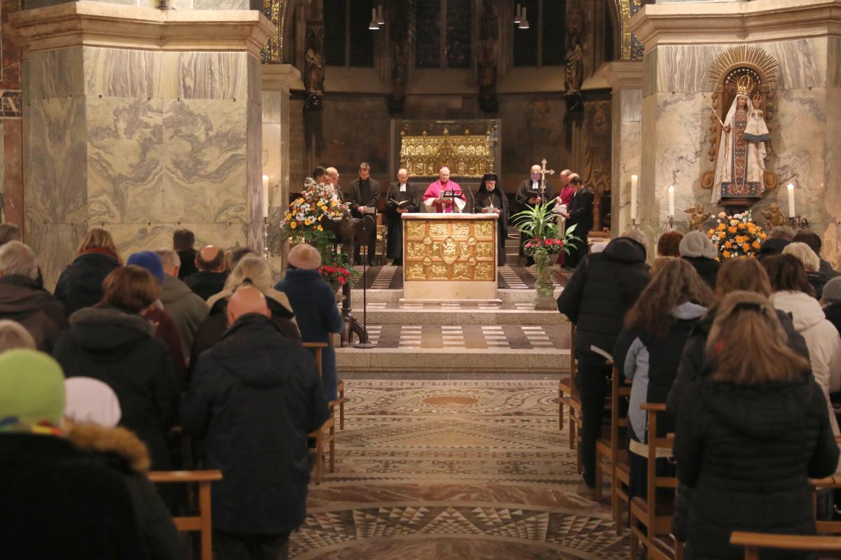 Okumenischer Gottesdienst Mit Bischof Dr Helmut Dieser Und Prases Manfred Rekowski Im chener Dom Bistum chen