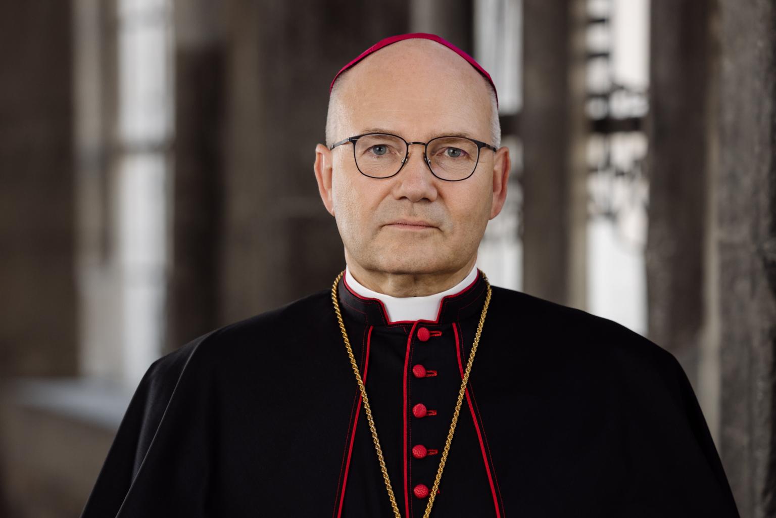 Bischof Dr. Helmut Dieser zum Tod von Papst Franziskus (c) Bistum Aachen/Martin Braun