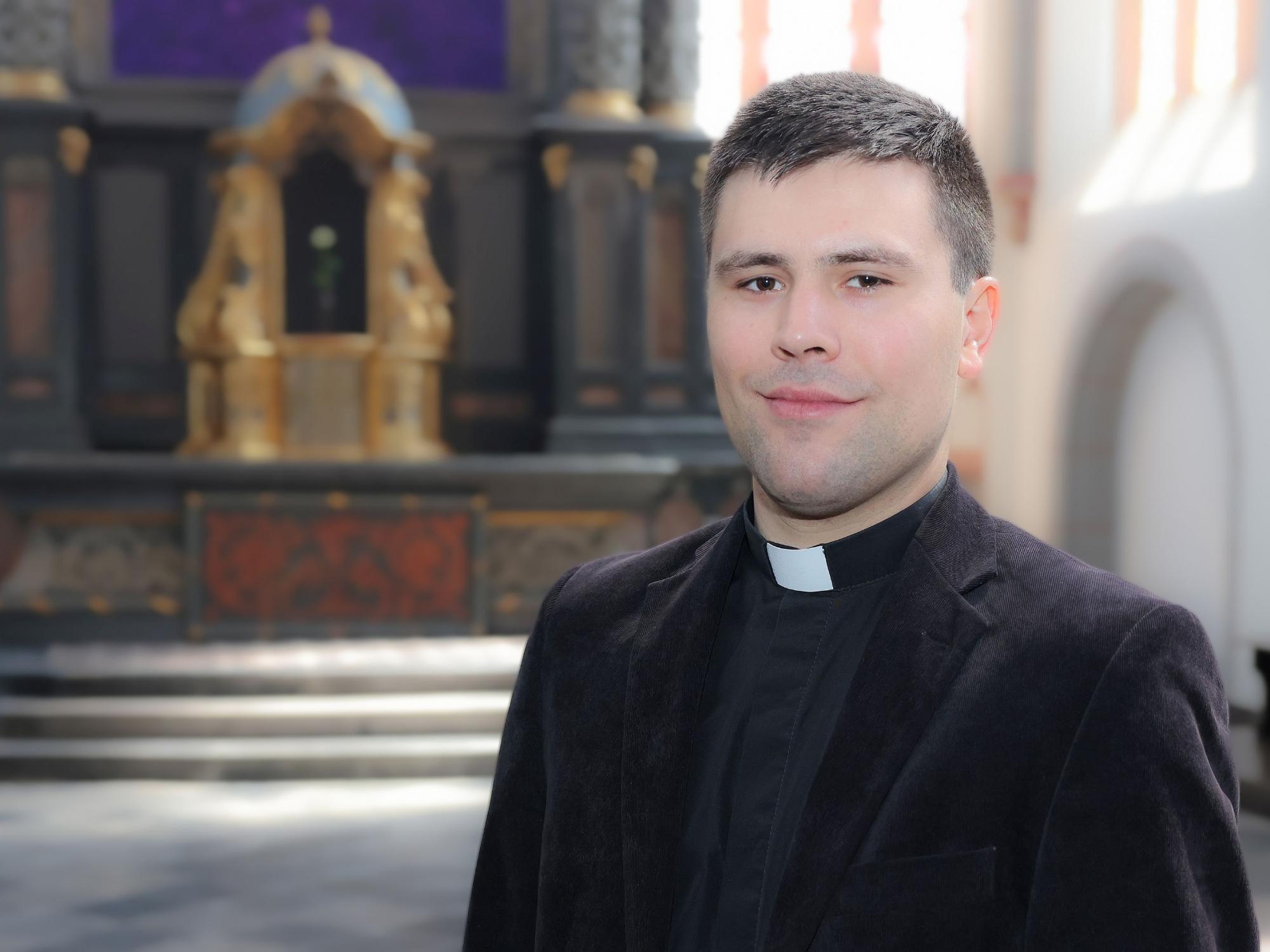 Philipp Fiala wird am 1. Oktober in Rom zum Priester geweiht. (c) Bistum Aachen/Andreas Steindl