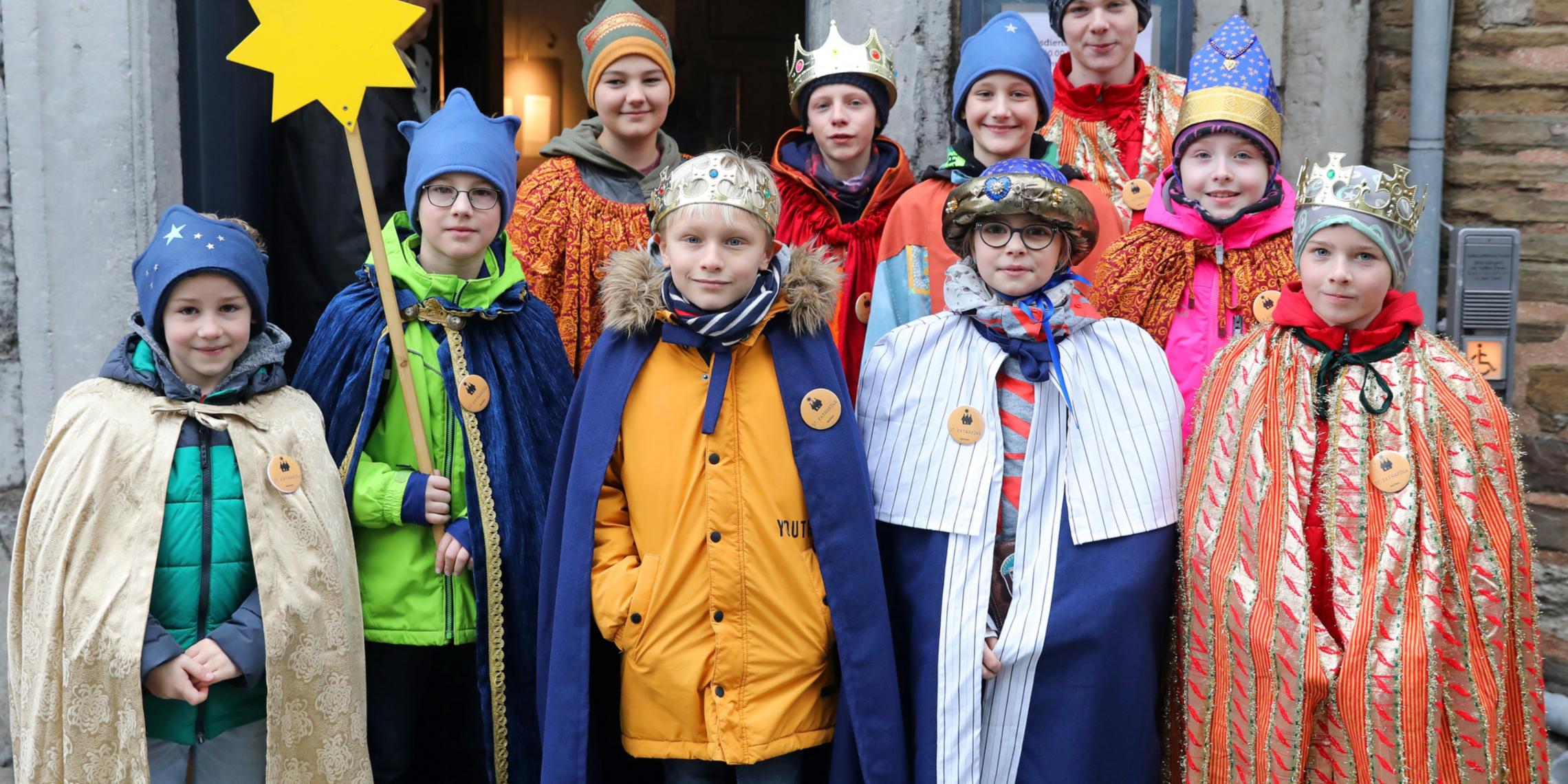Mädchen und Jungen aus 272 Gemeinden und Gruppen waren als Sternsinger im Bistum Aachen unterwegs.
