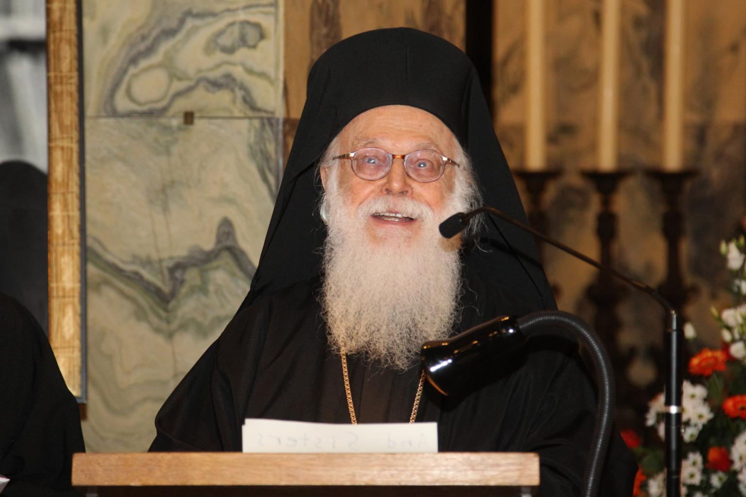 Erzbischof Anastasios von Tirana (c) Ulrike Comes MF_4834