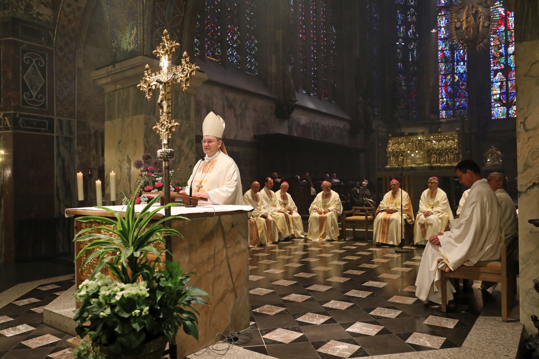 50-jähriges Priesterjubiläum Bischof em. Heinrich Mussinghoff (c) Bistum Aachen / Andreas Steindl