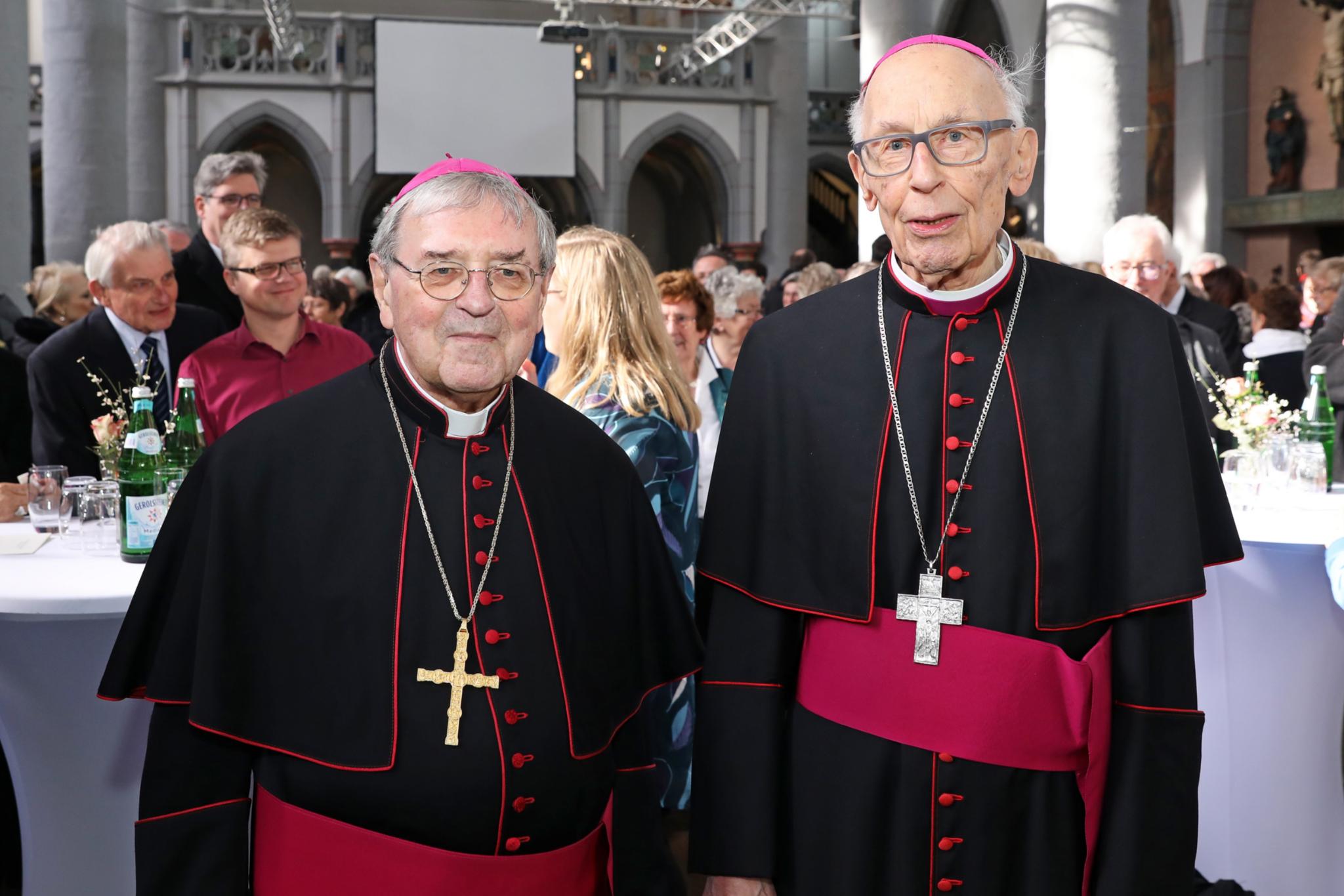 Bischof Mussinghoff und Weihbischof Gerd Dicke feiern ihr Bischofsjubiläum