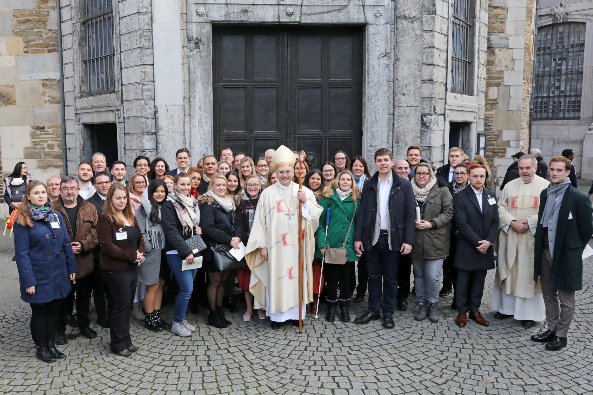 Erwachsenenfirmung im Aachener Dom
