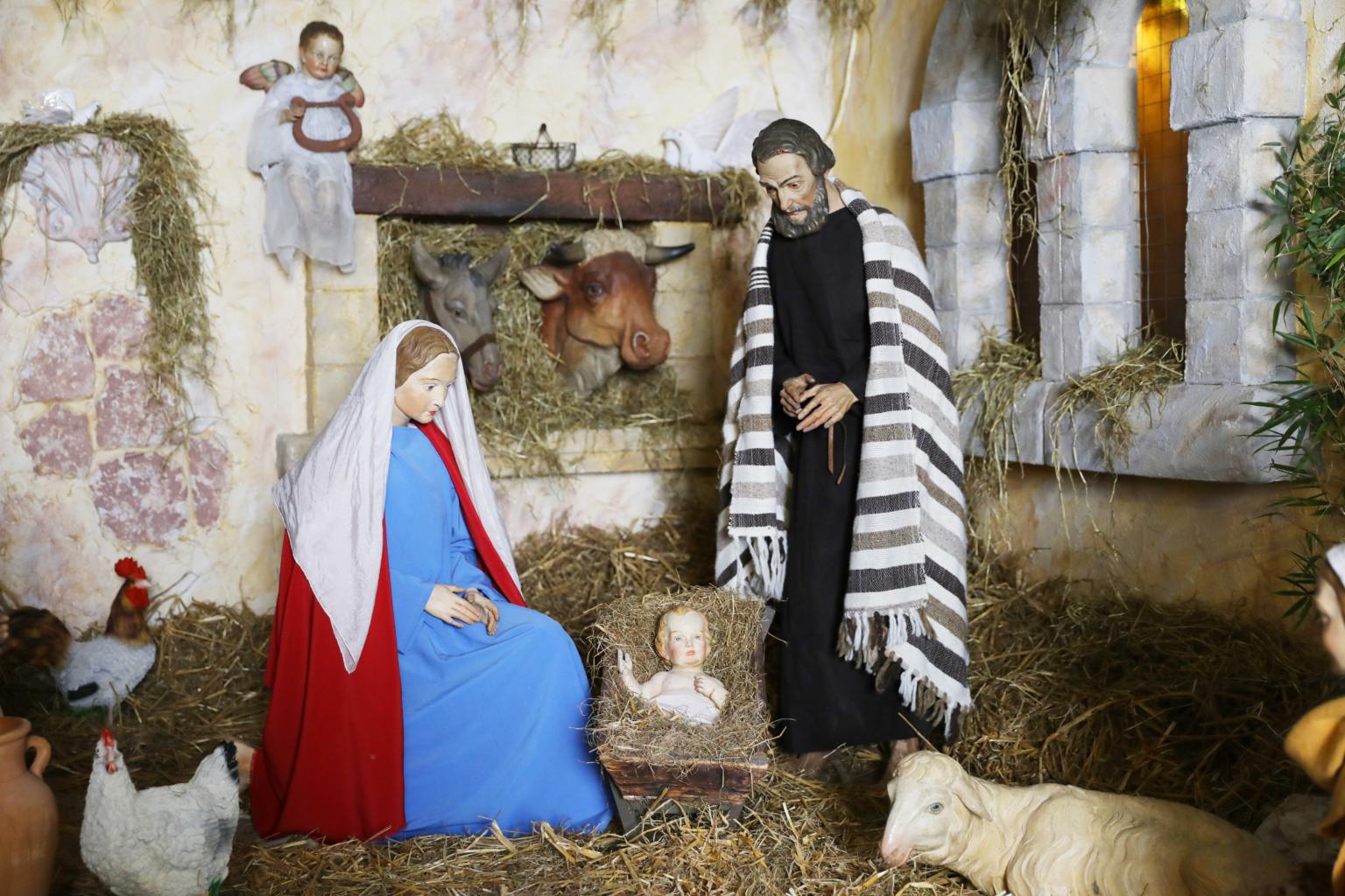 Krippe im Aachener Dom (c) Bistum Aachen / Andreas Steindl