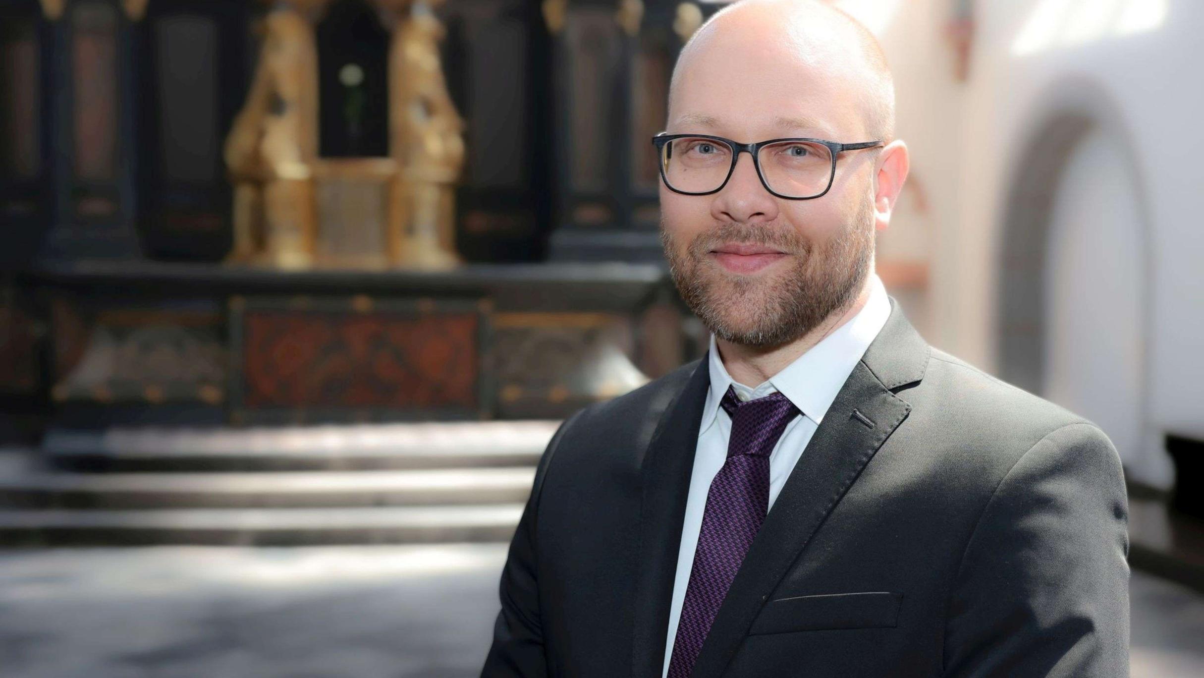 Rene Streitenbürger freut sich auf seine Priesterweihe am 7. Juni.
