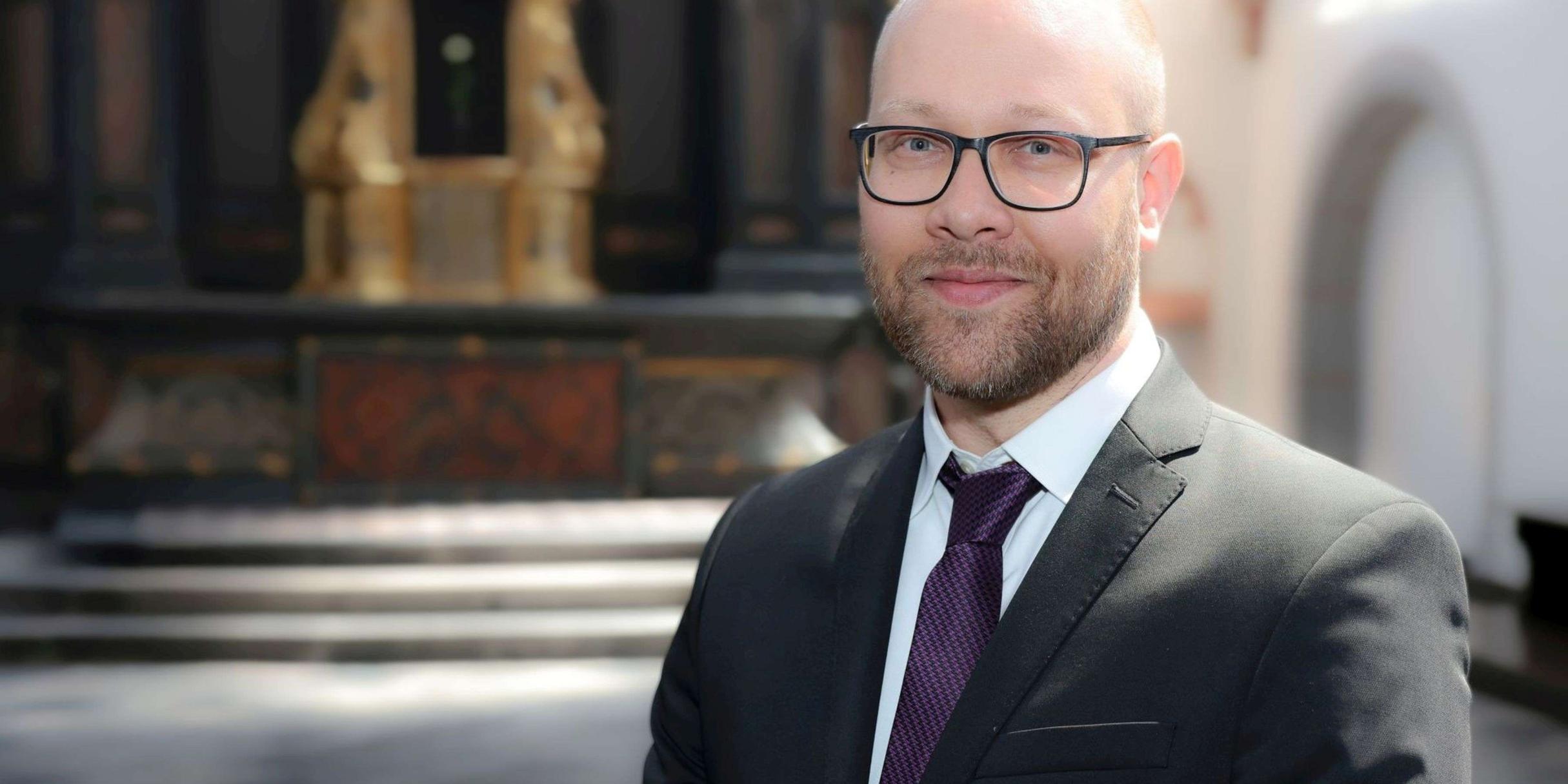 Rene Streitenbürger freut sich auf seine Priesterweihe am 7. Juni.