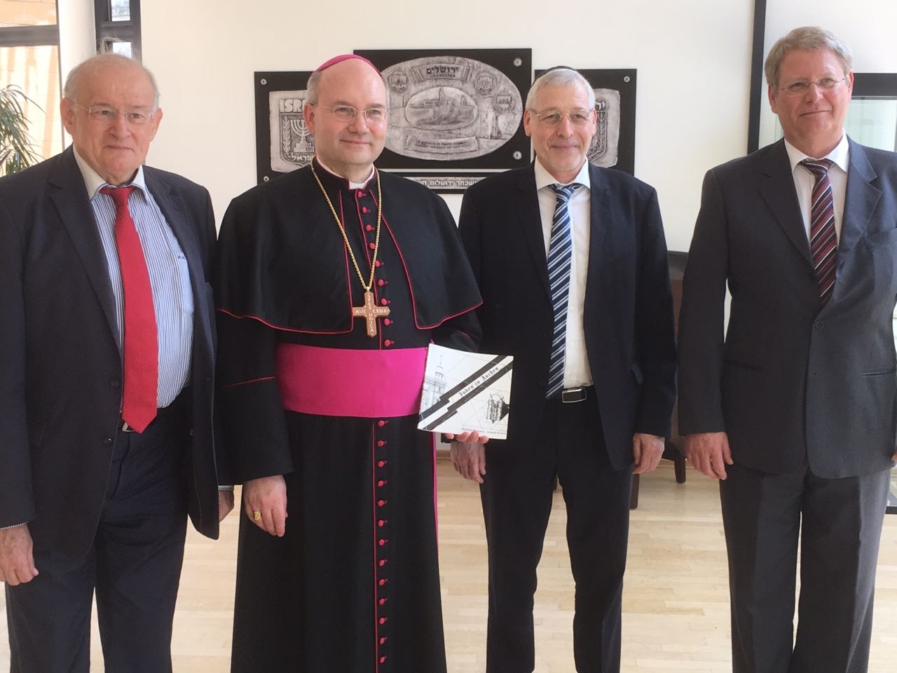 Besuch Jüdische Gemeinde (c) Bistum Aachen / Salvatore DiNoia