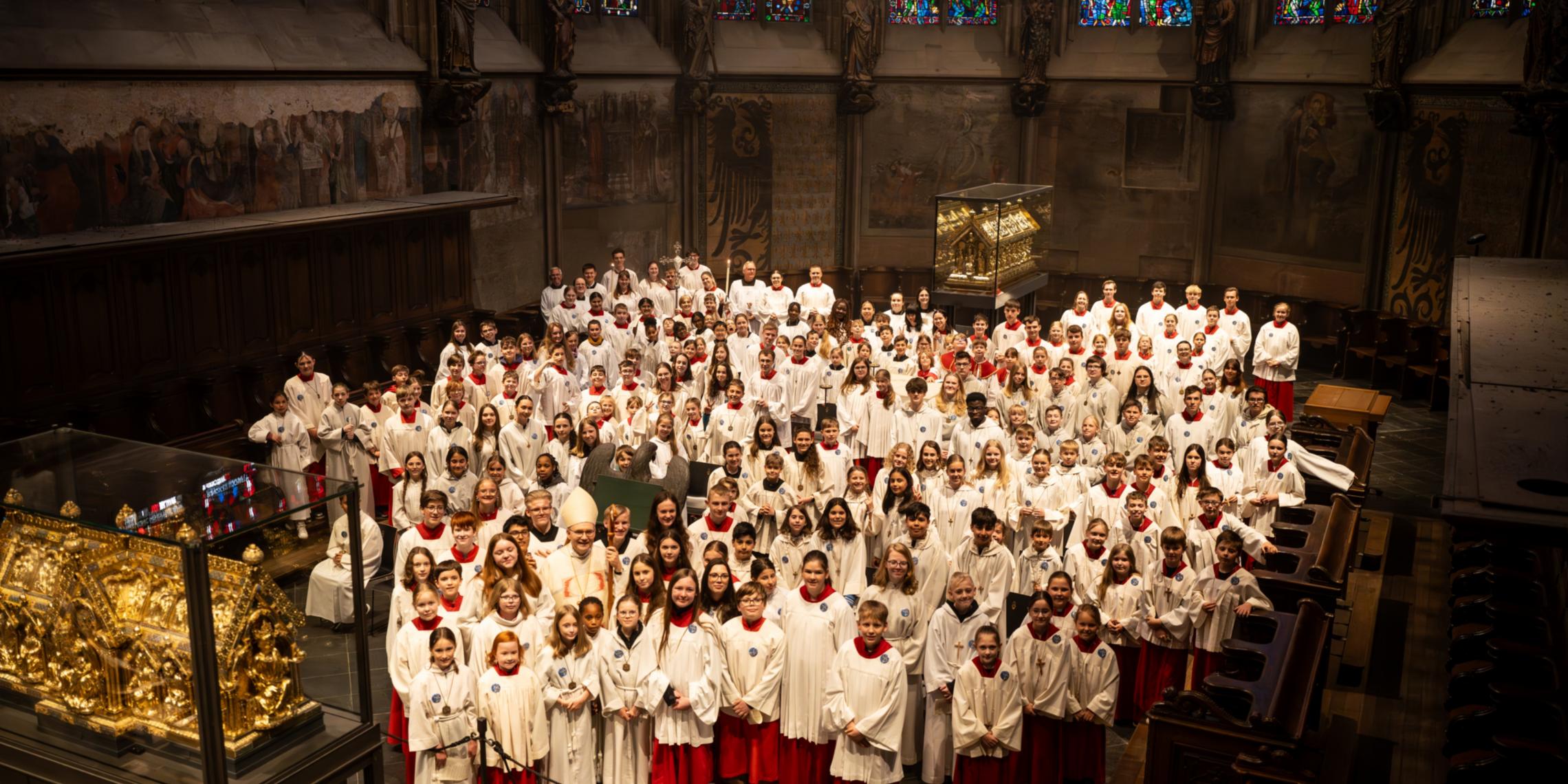 Chrisamtag 2025 Bistum Aachen Gruppe der Ministranten