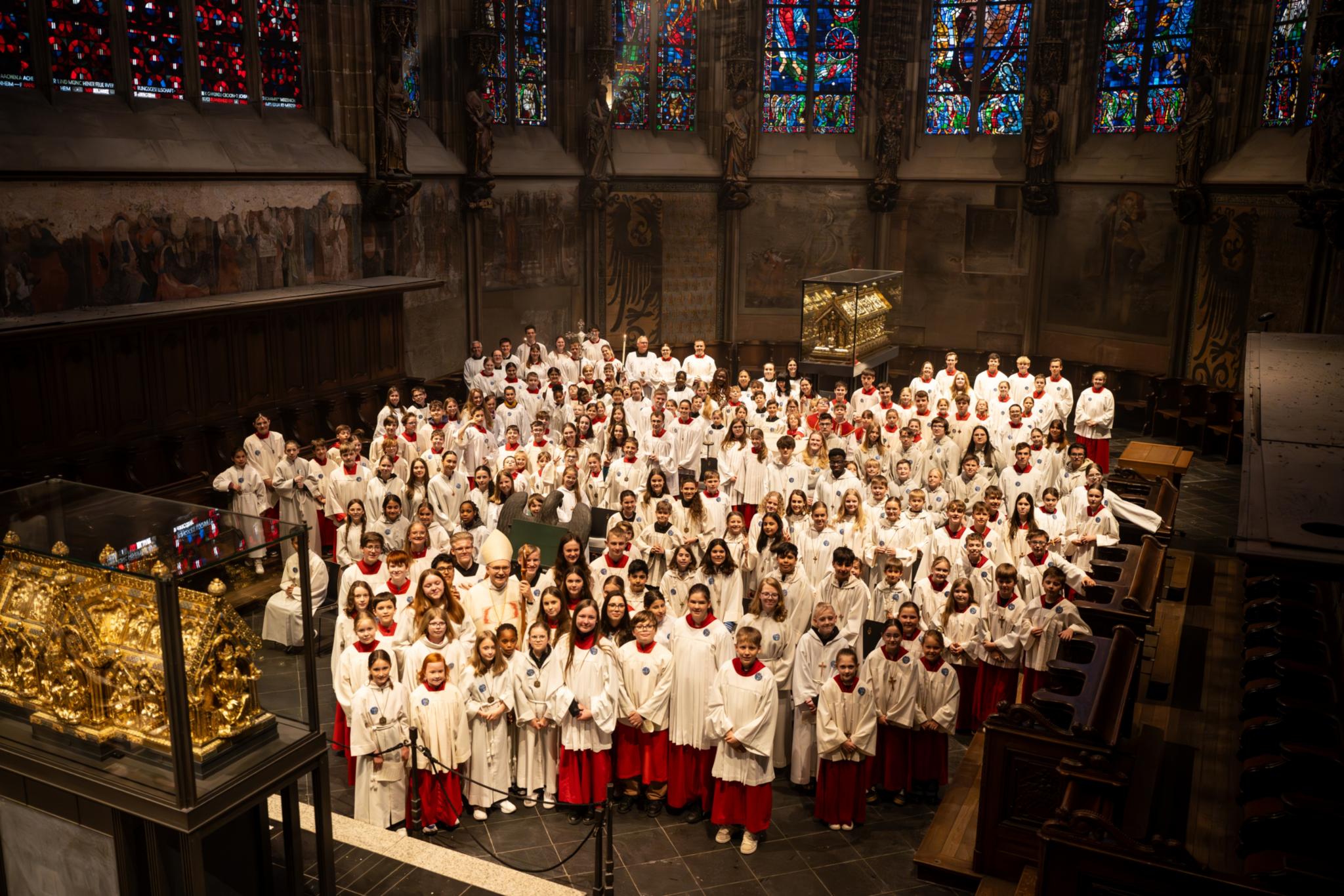 Chrisamtag 2025 Bistum Aachen Gruppe der Ministranten