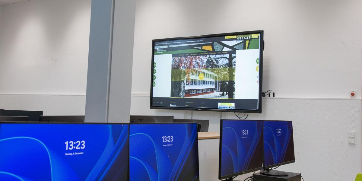 Digitalpakt: Umsetzung in der Bischöflichen Liebfrauenschule, Eschweiler