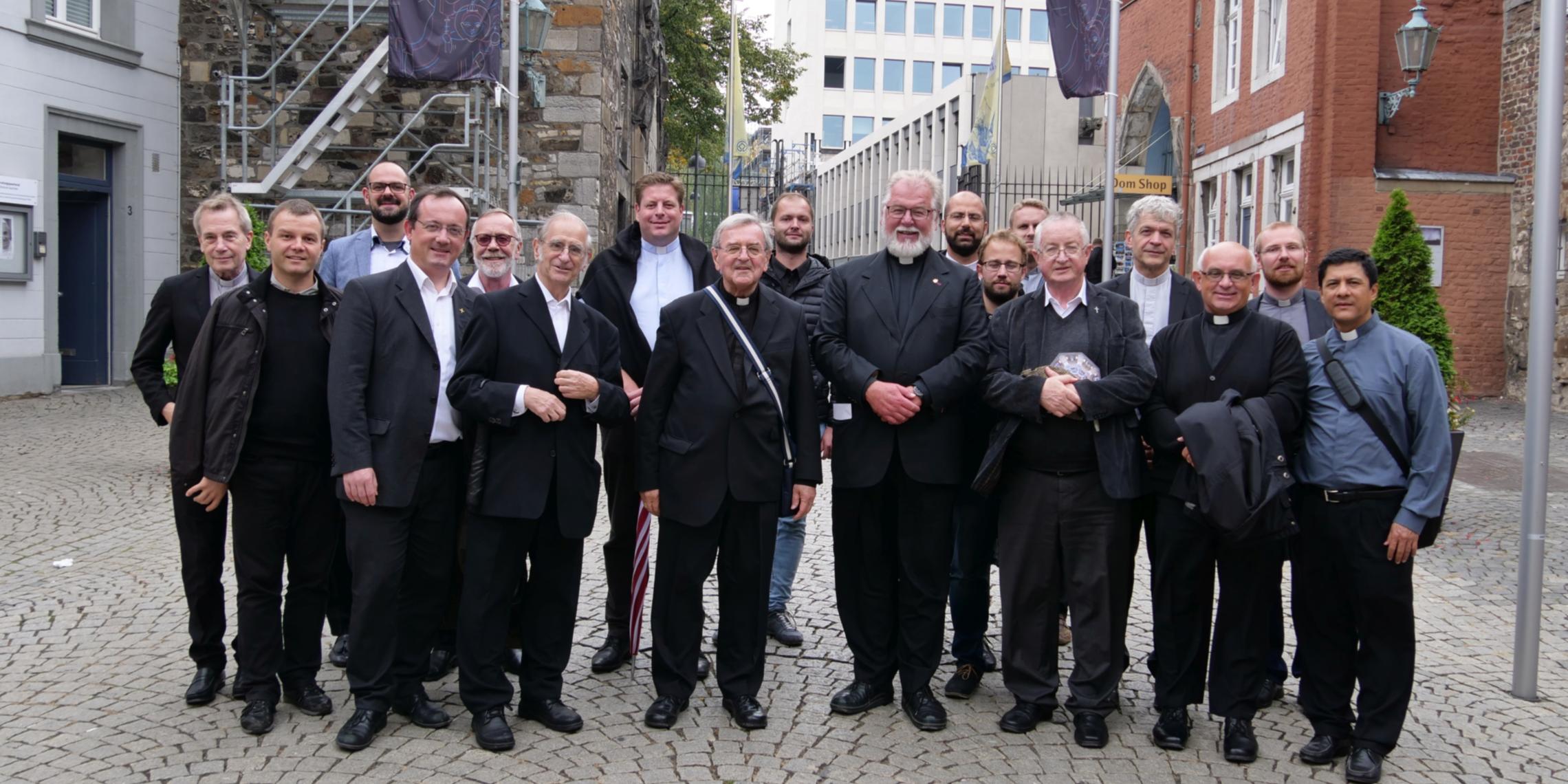 Zu Gast in Aachen: Studenten und Ehemalige der Santa Maria dell‘Anima