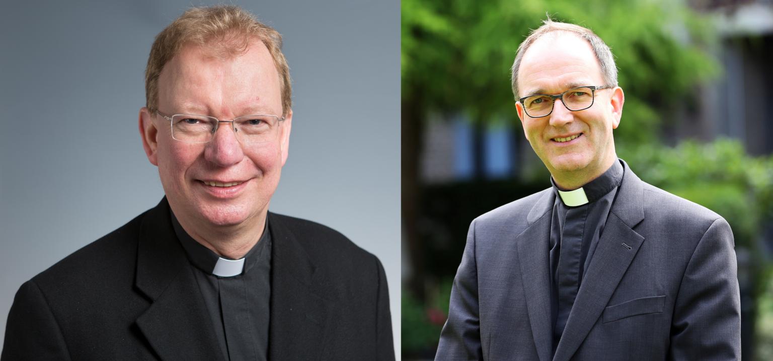 Stefan Dückers (l.), Weihbischof Karl Borsch (c) Bistum Aachen - Andreas Steindl