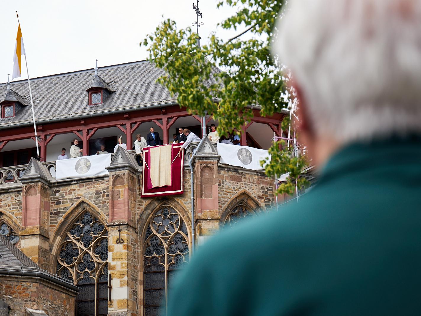 Pilgergottesdienst auf dem Katschhof (c) Propstei St. Kornelius / Th. Kohlhaas