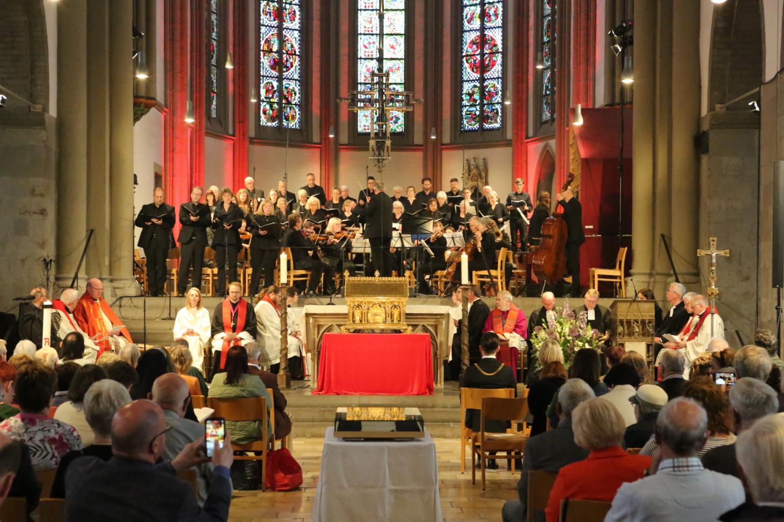Hochkarätige Musik sorgte für Feststimmung (c) Heiligtumsfahrt Mönchengladbach