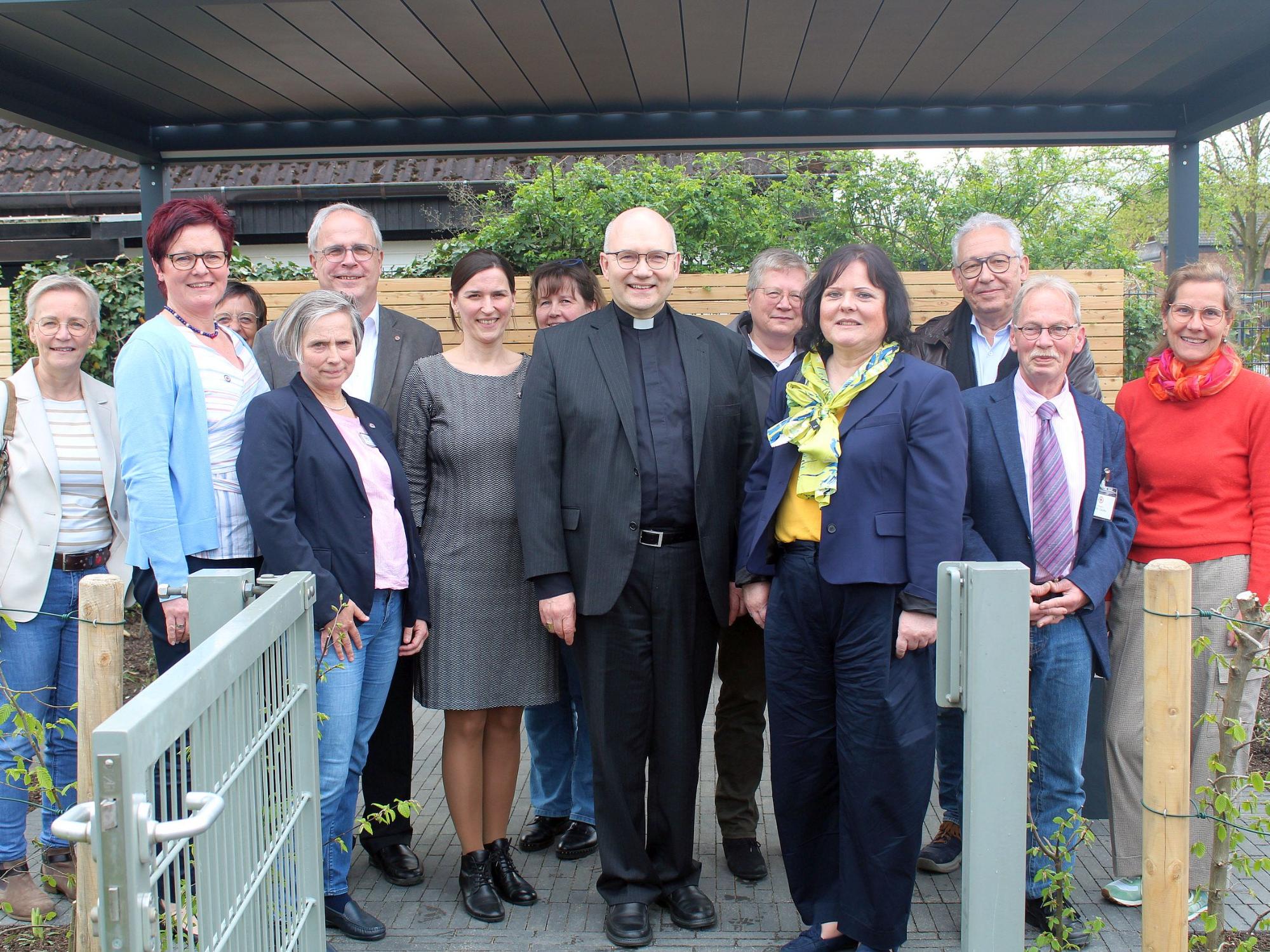 Ökumenischer Besuch im stups KINDERZENTRUM (c) Bistum Aachen - Jari Wieschmann