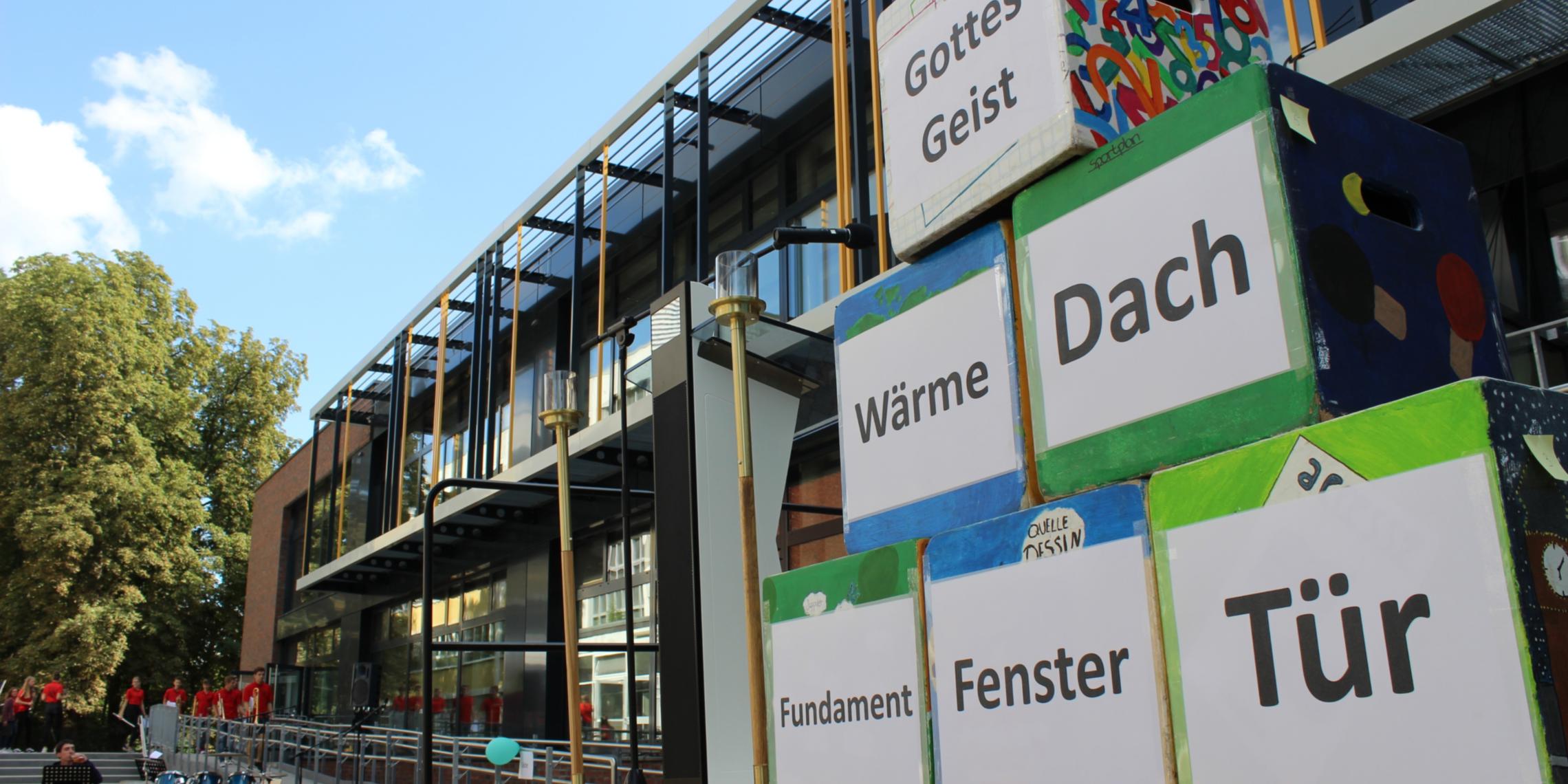 Einweihung Neubau am Bischöflichen Gymnasium St. Ursula