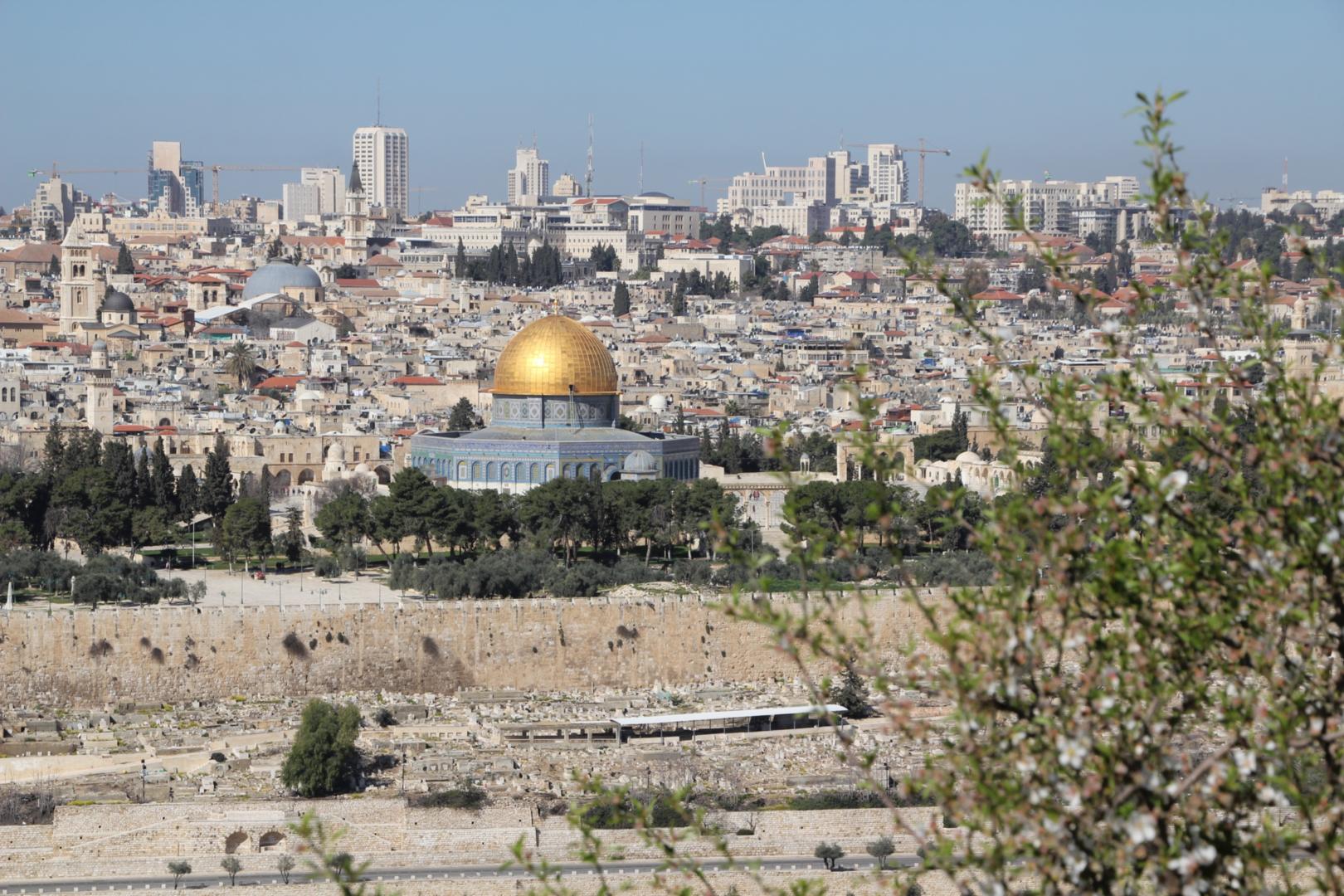 Blick auf Jerusalem (c) Reinhard Sentis