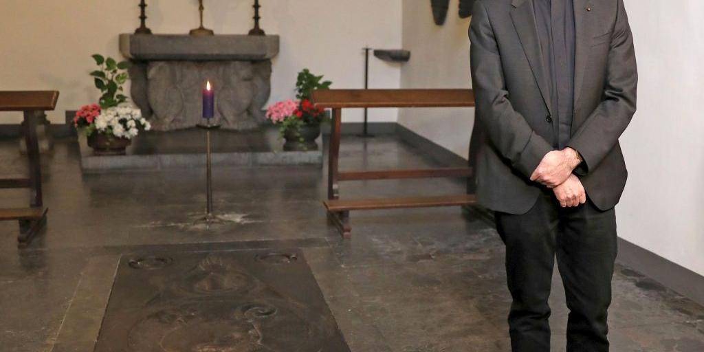 Domkapitular Msgr. Gregor Huben in der Allerheiligen-Kapelle