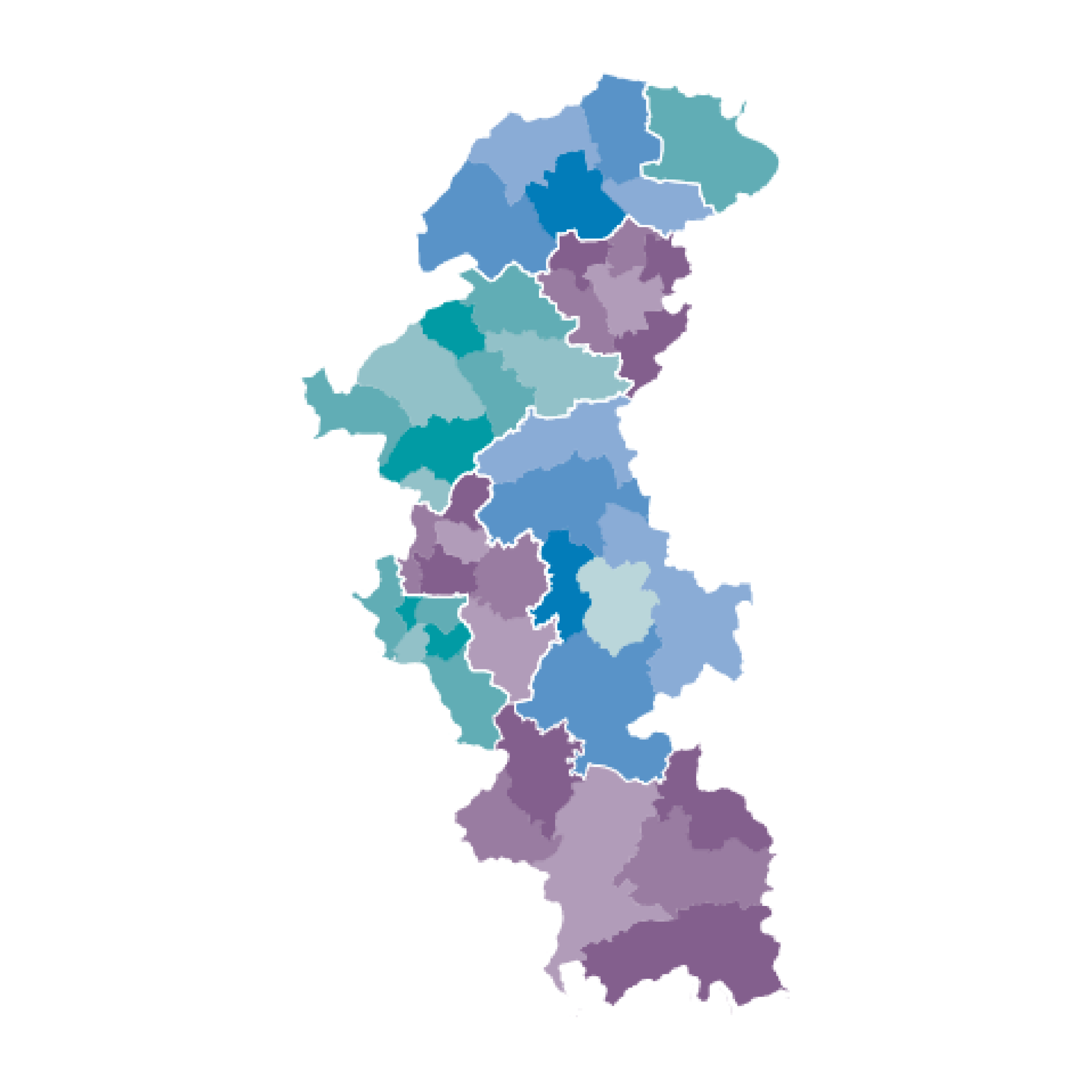 Bistum Aachen Karte