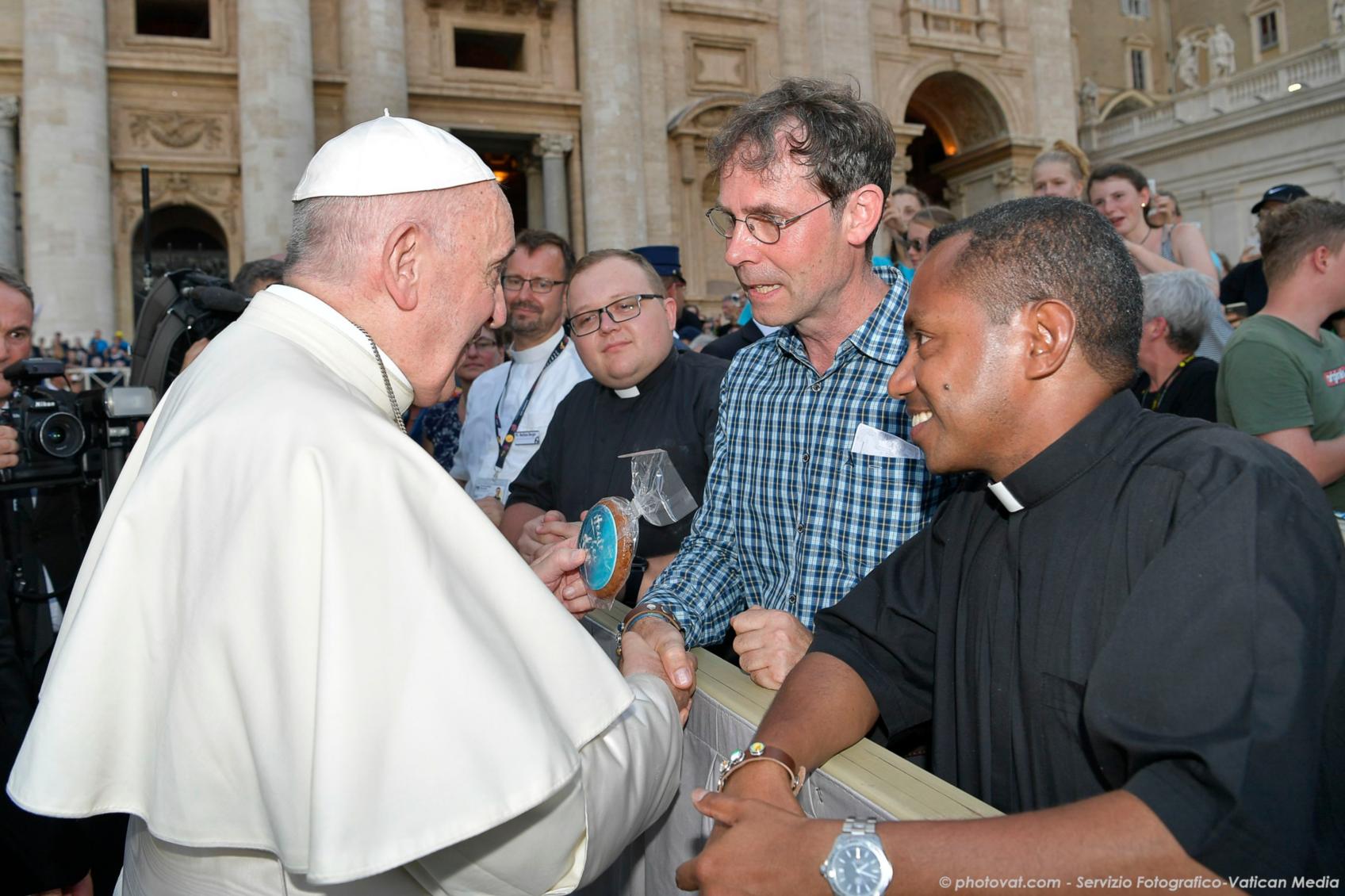 Ministrantenwallfahrt 2018 - Papst Franziskus 1 (c) Servizio Fotografico - Vatican Media