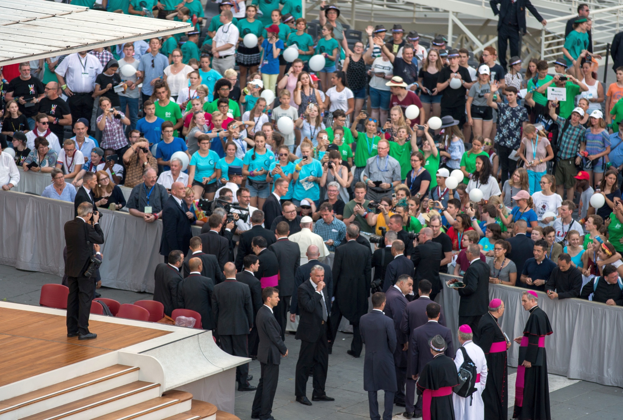 Ministrantenwallfahrt 2018 - Papst Franziskus 2 (c) Bistum Aachen / Jonas Diener