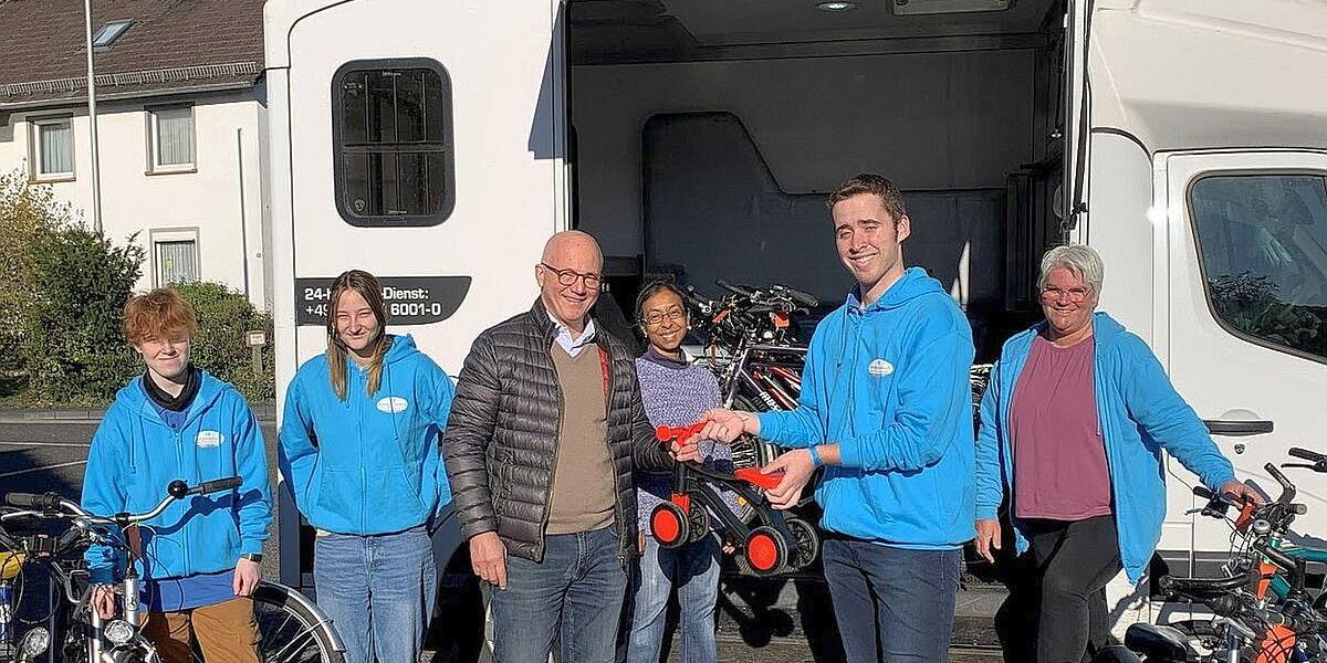 Beim jährlichen Rädermarkt engagieren sich Jugendliche für die gute Sache.