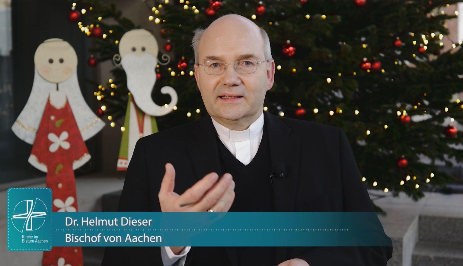 Weihnachtsbotschaft 2021 von Bischof Dr. Helmut Dieser (c) Bistum Aachen