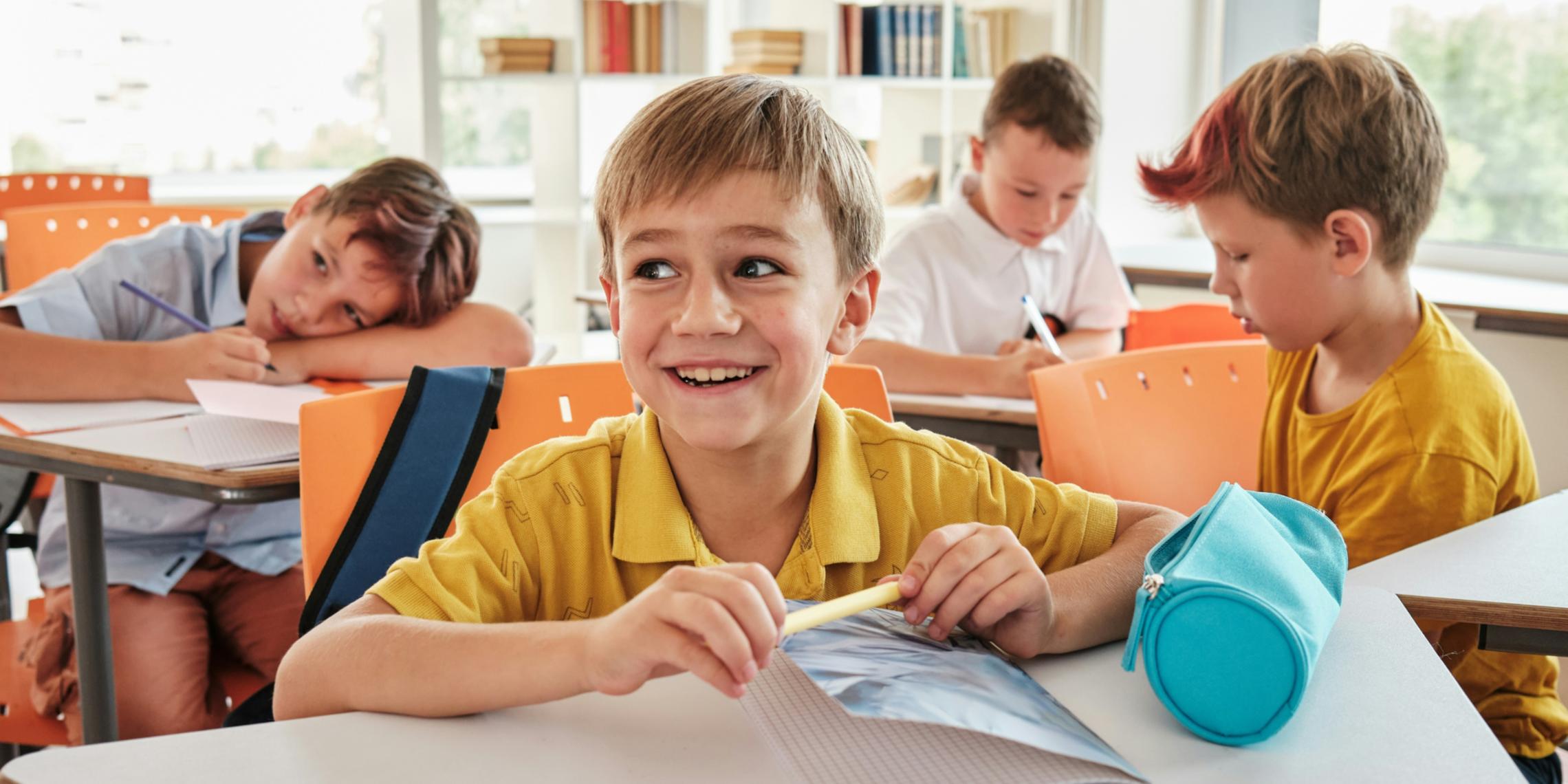 Schüler im Unterricht