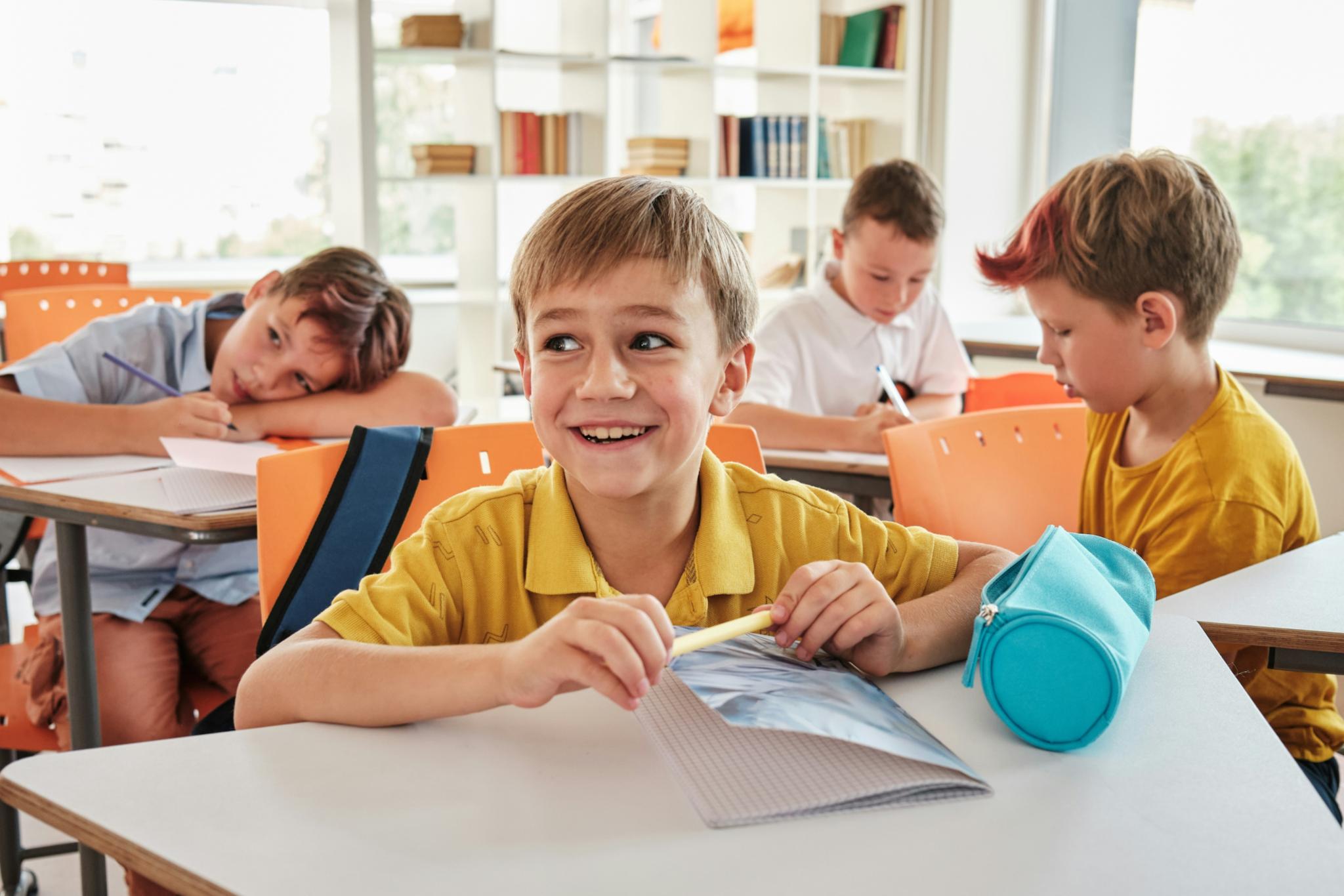 Schüler im Unterricht
