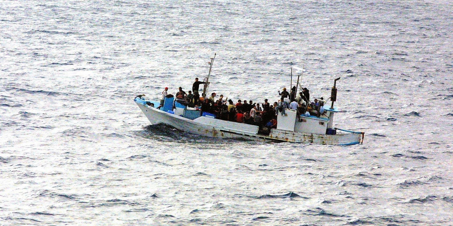 Flüchtlingsboot