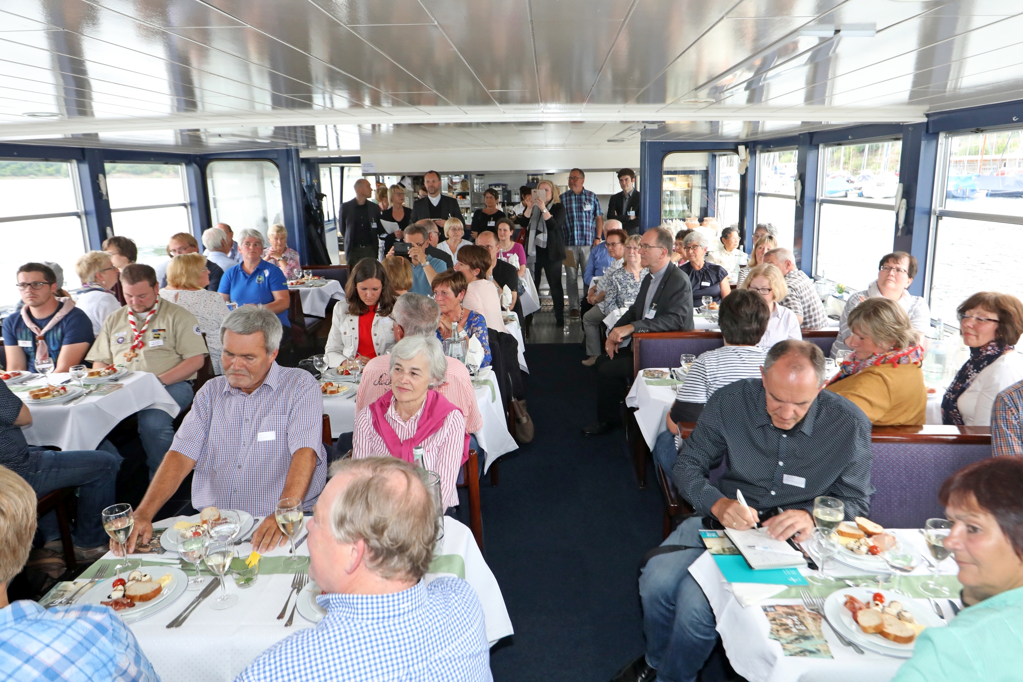 meet and eat auf dem Rursee
