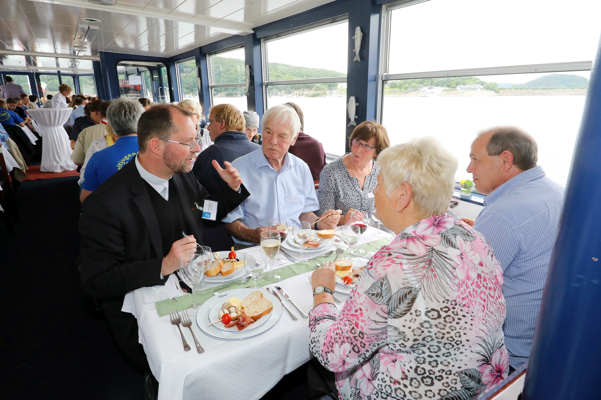 meet and eat auf dem Rursee
