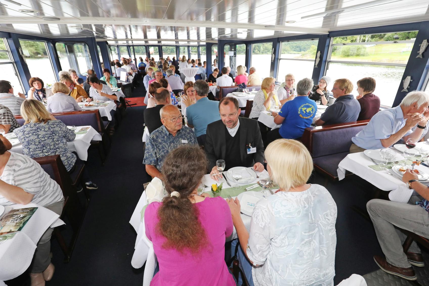 meet and eat auf dem Rursee (c) Bistum Aachen / Andreas Steindl