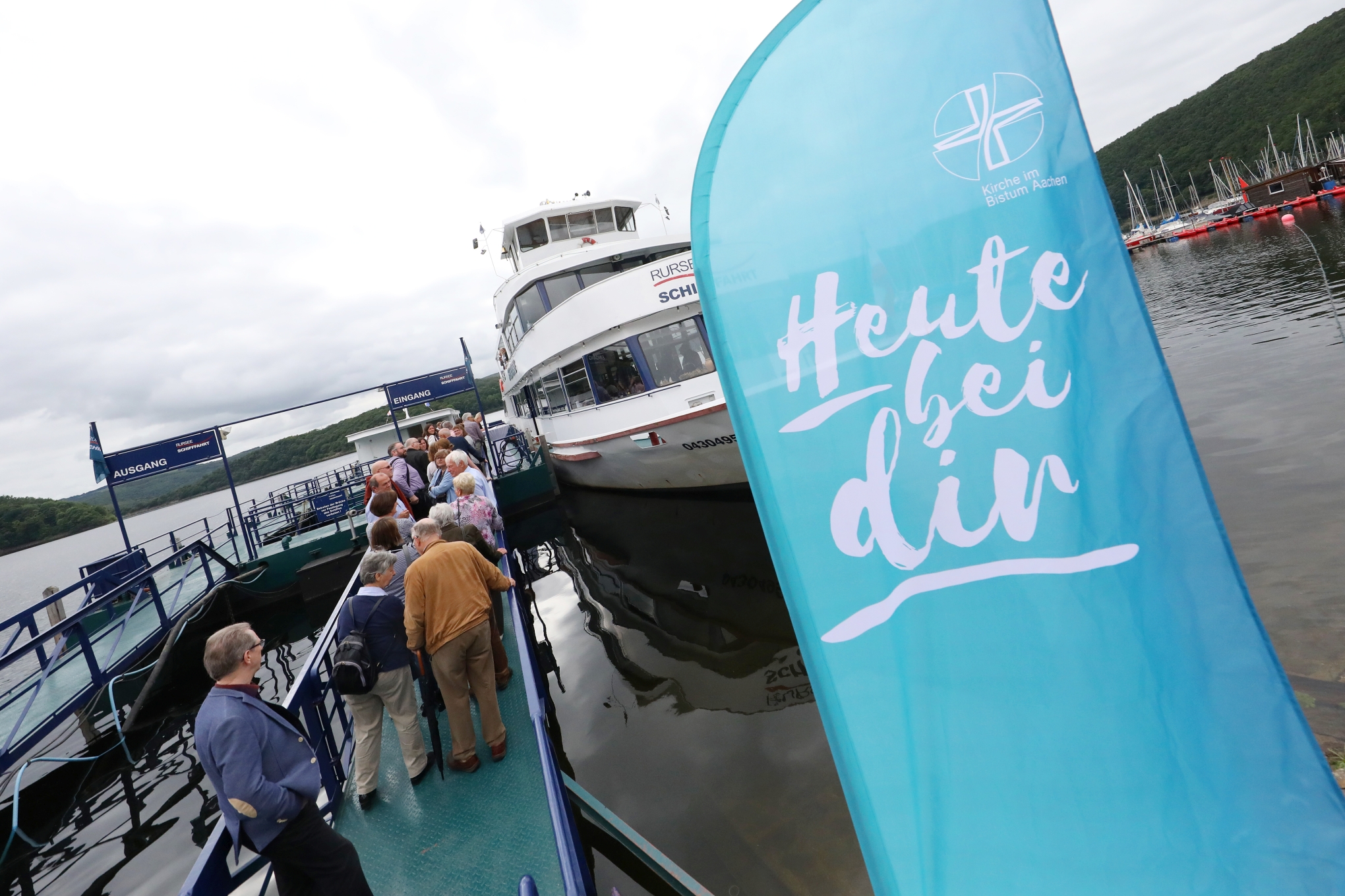 meet and eat auf dem Rursee