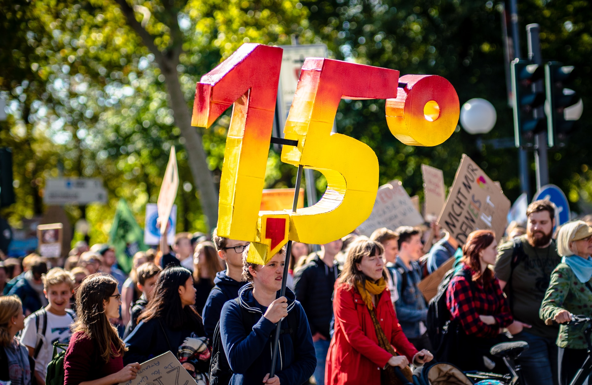 Klimastreik (c) Mika Baumeister/Unsplash