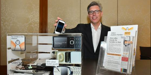 Recycling: Aufruf zur Handy-Spendenaktion  von Oberbürgermeister Marcel Philipp und missio