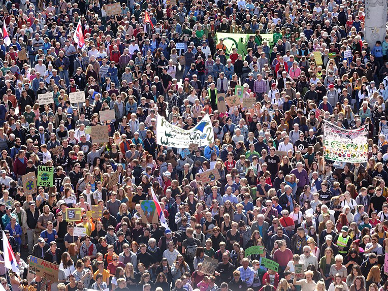 Solidarisch sein. Demonstrationen für Demokratie im ganzen Bistum. (c) Pixabay