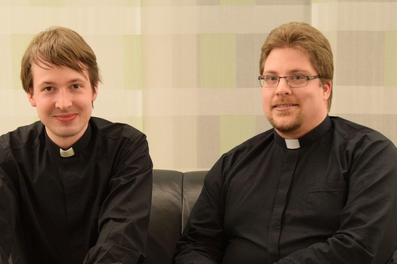Priesterkandidaten Rokitta und Druyen