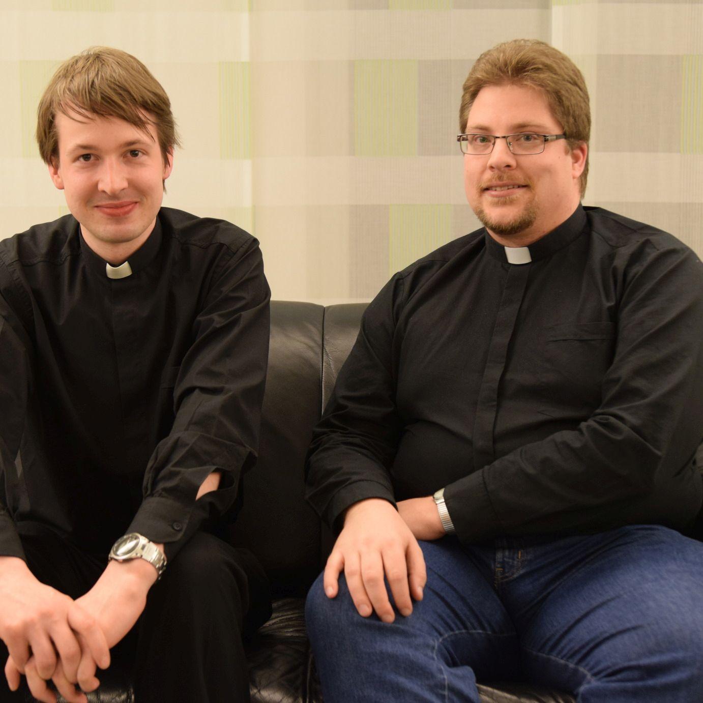 Priesterkandidaten Rokitta und Druyen (c) Thomas Hohenschue