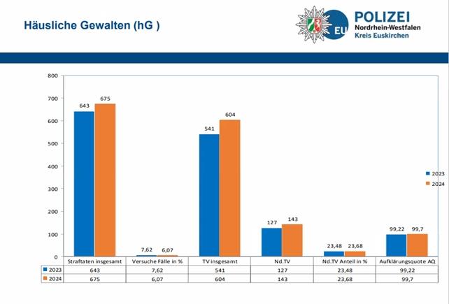 Statistik Häusliche Gewalt