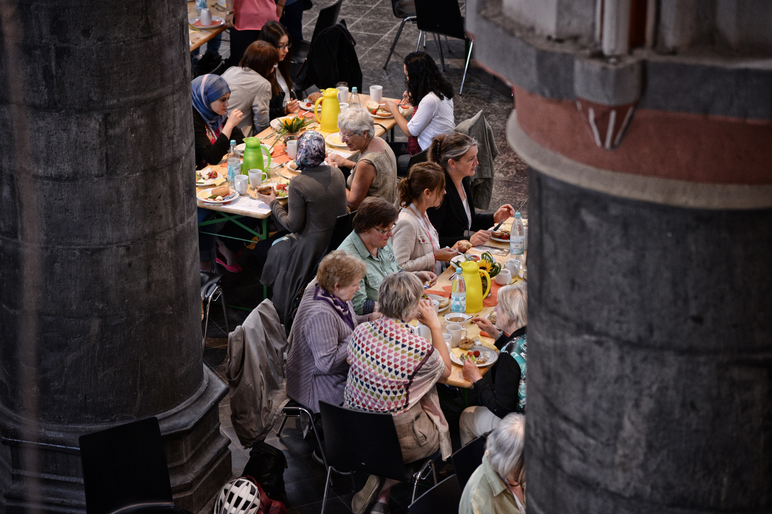 Interreligiöses Frauenfrühstück bei der Heiligtumsfahrt 2014 (c) Ute Haupts