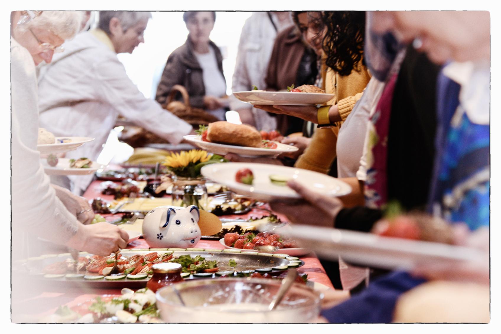 Interreligiöses Frauenfrühstück bei der Heiligtumsfahrt 2014 (c) Ute Haupts